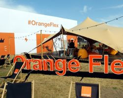 Areál orange, Open'er festival, Gdyně, Polsko, 29.6.-2.7.2022