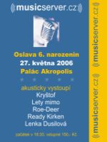 Oslava musicserver plakát N