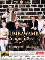 Chumbawamba, Abaton, Praha, 20.11.2006 - plakát N