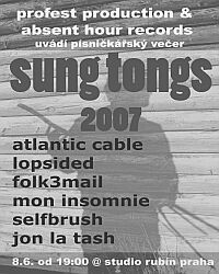 Sung Tongs 2007 plakát