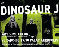 Dinosaur Jr. & Awesome Color flyer
