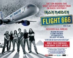 Iron Maiden - Flight 666 flyer