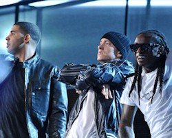 Drake, Eminem, Lil Wayne