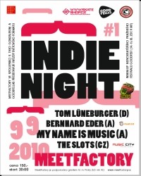 Indie Night flyer