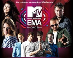 MTV EMA - vyhlášení Best Czech/Slovak Act