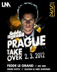 Fedde le Grand - Prague Take Over flyer