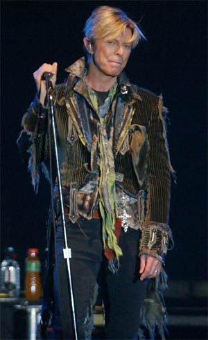 Bowie - koncert Praha 2004
