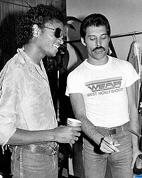 Freddie Mercury a Michael Jackson
