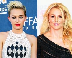 Miley Cyrus a Britney Spears