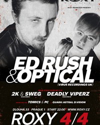Ed Rush and Optical plakát