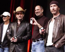 U2 - Apple event - Vertigo