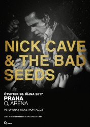 Nick Cave plakát O2 arena