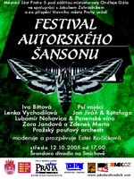 Festival autorského šansonu plakát N