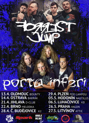 Forrest Jump a Porta Inferi turné plakát
