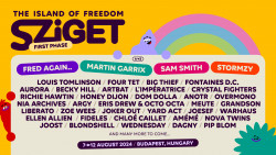 Sziget 2024 první plakát