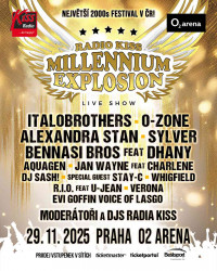 Radio Kiss Millenium Explosion plakát