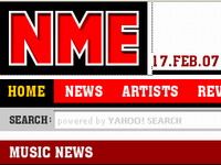 NME logo N