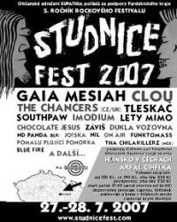 Studnice Fest 2007 plakát