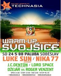 Technasia - Warm Up Svojšice flyer