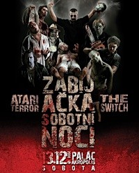 Zabijačka sobotní noci flyer