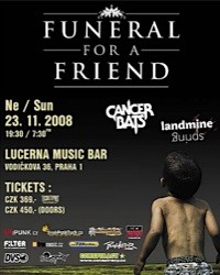 Funeral For A Friend flyer