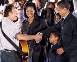 Bruce Springsteen;Barack Obama