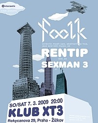 Foolk, Rentip, Sexman 3 flyer