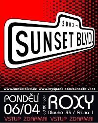 Sunset Blvd. flyer