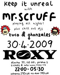 Mr. Scruff flyer