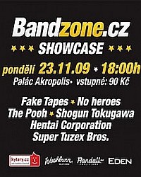 Bandzone.cz showcase flyer