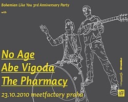 No Age, Abe Vigoda, The Pharmacy flyer