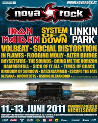 Novarock 2011 flyer