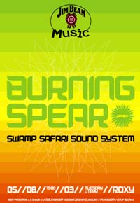 Burning Spear plakát
