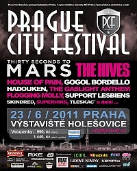 Prague City Festival flyer