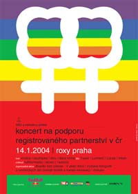 Koncert na podporu registrovaného partnerství