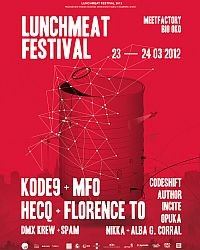 Lunchmeat Festival 2012 flyer