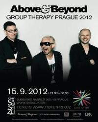 Above & Beyond Group Therapy Prague 2012 flyer