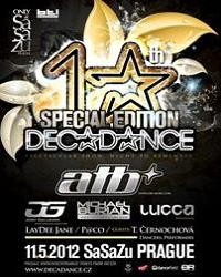 Decadance 10th Special edition - ATB flyer