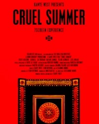 Kanye West - Cruel Summer movie poster (výřez)
