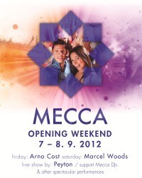 Mecca Opening 2012 flyer
