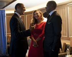 Obama, Jay-Z, Beyoncé