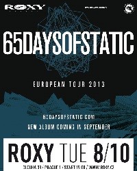 65daysofstatic flyer