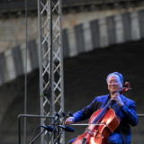 Yo-Yo Ma, ponton u Slovanského ostrova, Praha, 4.9.2021