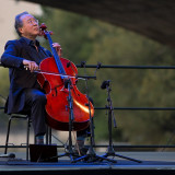 Yo-Yo Ma, ponton u Slovanského ostrova, Praha, 4.9.2021