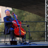 Yo-Yo Ma, ponton u Slovanského ostrova, Praha, 4.9.2021